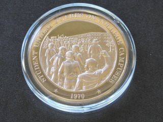 Student Unrest College Campus Proof Bronze Medal A3904 photo