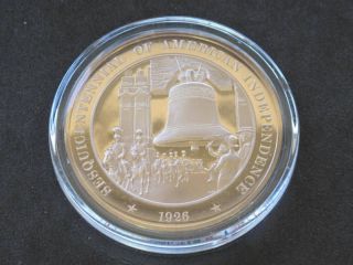 Sesquicentennial Independence Proof Bronze Medal A3870 photo