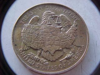 Vintage Usa Treasury Dept Orleans Bronze Coin Medalliontoken 1838 - 1931 photo