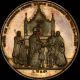 German 1800 ' S Church Confirmation Opportunity Medal Mirrored Proof Toned Germany photo 2