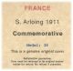 France - Comm.  Plate Medal - S.  Arloing Lyon 1846 - 1911 Exonumia photo 2