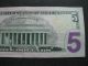 2006 $5 Star Note - S/n 16005267 Paper Money: US photo 3