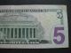 2006 $5 Star Note - S/n 039 55 888 Paper Money: US photo 3