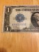 1923 One Dollar Silver Certificate Large Note Large Size Notes photo 1