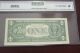 1974 1.  00 Fed Reserve Error Note Strong 3rd Print Shift Fr 1908 - C Paper Money: US photo 3
