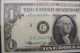 1974 1.  00 Fed Reserve Error Note Strong 3rd Print Shift Fr 1908 - C Paper Money: US photo 6