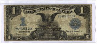 1899 Black Eagle $1 Dollar Silver Certificate photo