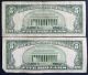One 1963 $5 United States Note & One 1953 $5 Silver Certificate (d00243041a) Small Size Notes photo 1