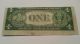 1935 Silver Certificate With Major Error Perfect Front,  Crazy Back Paper Money: US photo 2