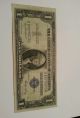 1935 Silver Certificate With Major Error Perfect Front,  Crazy Back Paper Money: US photo 3