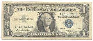 U.  S 1957 One Dollar Silver Certificate 6796 photo