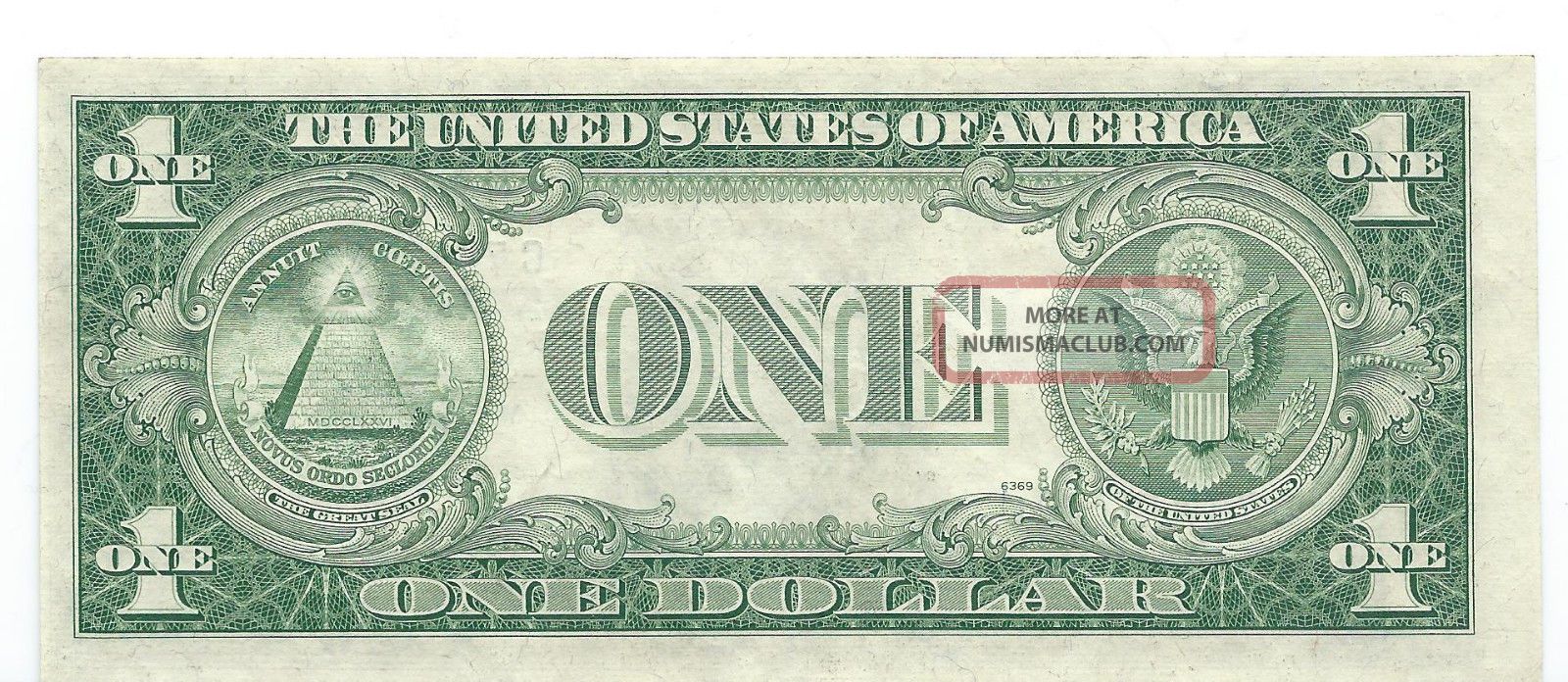 1935g $1 One Dollar Silver Certificate Blue Seal With Out Motto