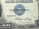 Vintage 1935e Usa 1 Dollar Silver Certificate; G48707499i; Blue Seal Small Size Notes photo 1
