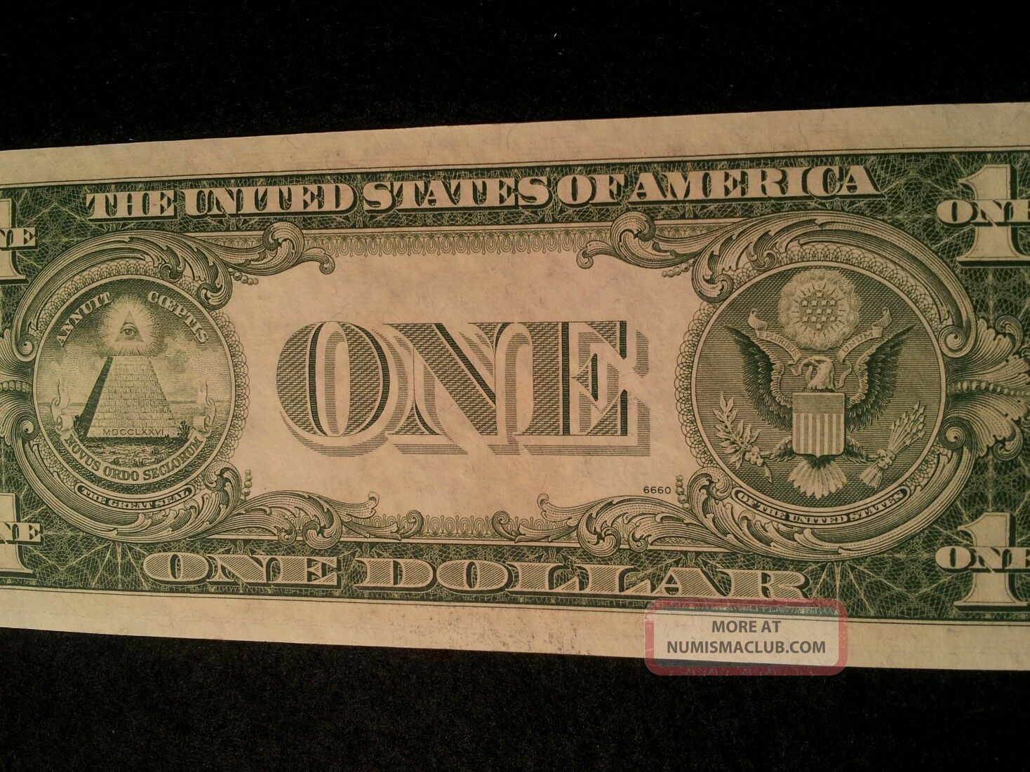 1 One Dollar Us Silver Certificate 1935f Priest Anderson Fr 1615
