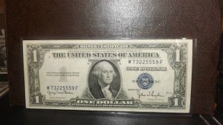 1935 - D (narror Back) $1 Silver Certificate - Gem Crisp Uncirculated photo