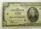 1929 $20 - Federal Reserve Bank Of Chicago Illinois Note Large Size Notes photo 2