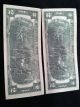 Two 2 Dollar Bills In Sequence 1976 1634 St.  Louis - H Neff - Simon Crisp Unc Small Size Notes photo 5
