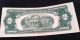 Two 2 Dollar Bills Us Currency 1953 Priest - Humphrey Fr 1509 Us Note Dollars Circ Small Size Notes photo 2
