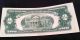 Two 2 Dollar Bills Us Currency 1953 Priest - Humphrey Fr 1509 Us Note Dollars Circ Small Size Notes photo 3