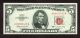 1963 $5 Dollar Red Seal Note Xf++ More Currency Combined S&h Wi Small Size Notes photo 1
