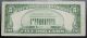 1934 A Five Dollar Silver Certificate Note Vf 8742a Pm3 Small Size Notes photo 1