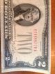 Unc 1928 G $2 Two Dollar Bill United States Legal Tender Red Seal Note Small Size Notes photo 5