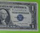 One Dollar Silver Certificate 1957b Blue Seal Circulated R14203912a Small Size Notes photo 5