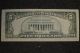 Multiple Gutter Folds On 1977 $5 Frn With 2 Gutter Folds Thru Lincolns Head Paper Money: US photo 2