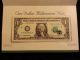 2001 $1 Dollar 1999 Series Millennium Block Note Bep Frn Small Size Notes photo 1