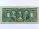 1896 $1 Educational Silver Certificate Fr.  224 Vf / Xf Large Size Notes photo 3
