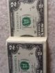 $2 Dollar Bill 2013 Sequence Serial Number (100 Bills Total) Pmg Quality Grade Small Size Notes photo 3