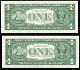 (2) Consecutive Uncirculated 2003 $1 Frn  Star  F05669989,  90 Small Size Notes photo 1