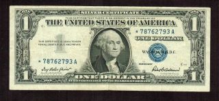 Star 1957 $1 Silver Certificate More Currency 4 photo
