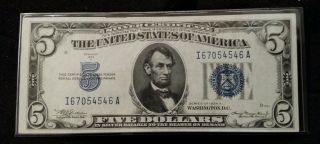 1934a - Five Dollar Silver Certificate photo