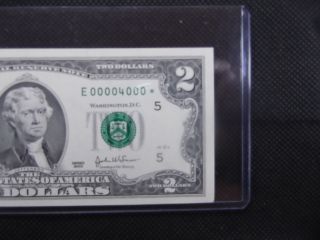 2$ 2003 Binary Fancy Rare Star 0000 4000 10,  000 Printed Gem Cu photo