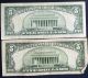 One 1963 $5 United States Note & One 1953 $5 Silver Certificate (a49283045a) Small Size Notes photo 1