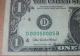 One Dollar Federal Reserve Note Repeater Serial 00050005 Small Size Notes photo 1
