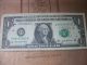 One Dollar Federal Reserve Note Repeater Serial 00050005 Small Size Notes photo 2