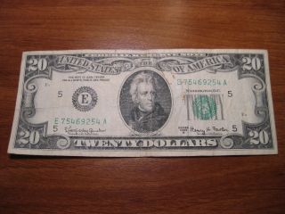 1963 20 Dollar Bill - Richmond photo