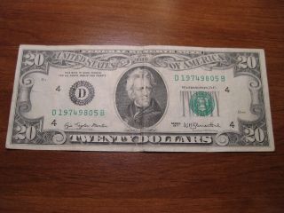 1977 20 Dollar Bill - Cleveland photo