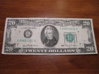 1981 20 Dollar Bill - Chicago photo
