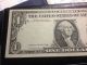 1988 Series Federal Reserve $1 Missing 3rd Print Paper Money: US photo 1
