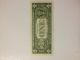1988 Series Federal Reserve $1 Missing 3rd Print Paper Money: US photo 2