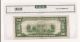1929 $20 National Currancy Cga 50 Paper Money: US photo 1