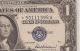 One Series 1957 $1 Silver Certificate Star Note Uncirculated 133 Small Size Notes photo 1
