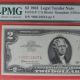 $2 1963 Legal Tender Star Note Fr 1513 Pmg 64 Epq Small Size Notes photo 5