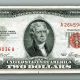 Series Of 1953 - Vintage,  U.  S.  Two Dollar Currency - Red Seal No The Right Small Size Notes photo 1