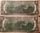 Two 2 Dollar Bills. Small Size Notes photo 6