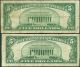 1934a & 1934b $5 Silver Certificates In Fine Small Size Notes photo 1