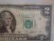 1976 2 Dollar Bill Star Note (low Serial Number) Small Size Notes photo 1